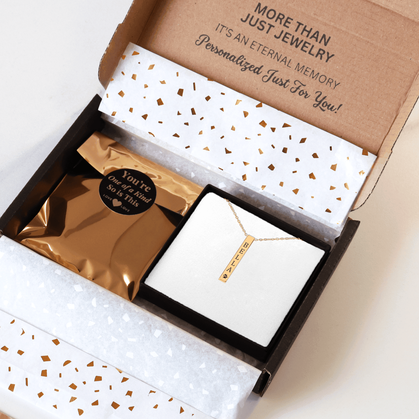 Gold Bar Necklace