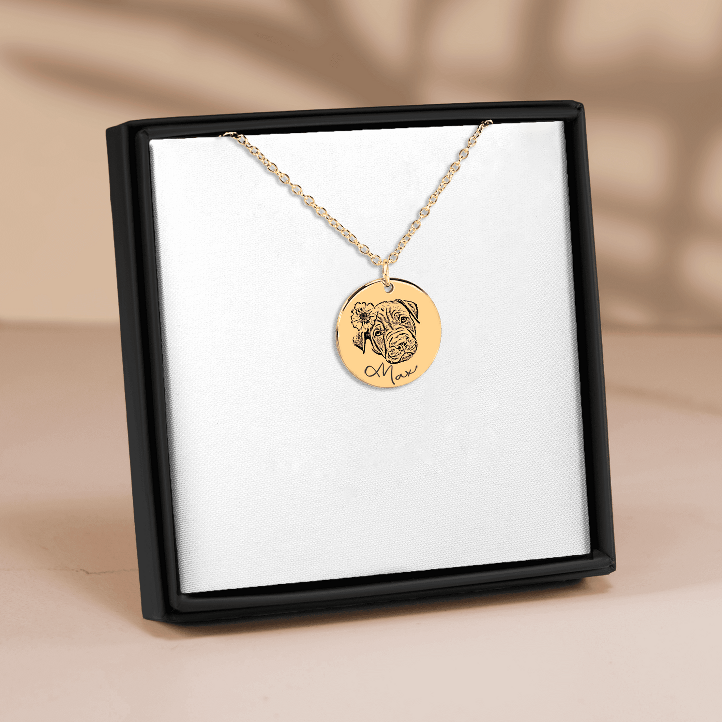 Gold Pendant Necklace