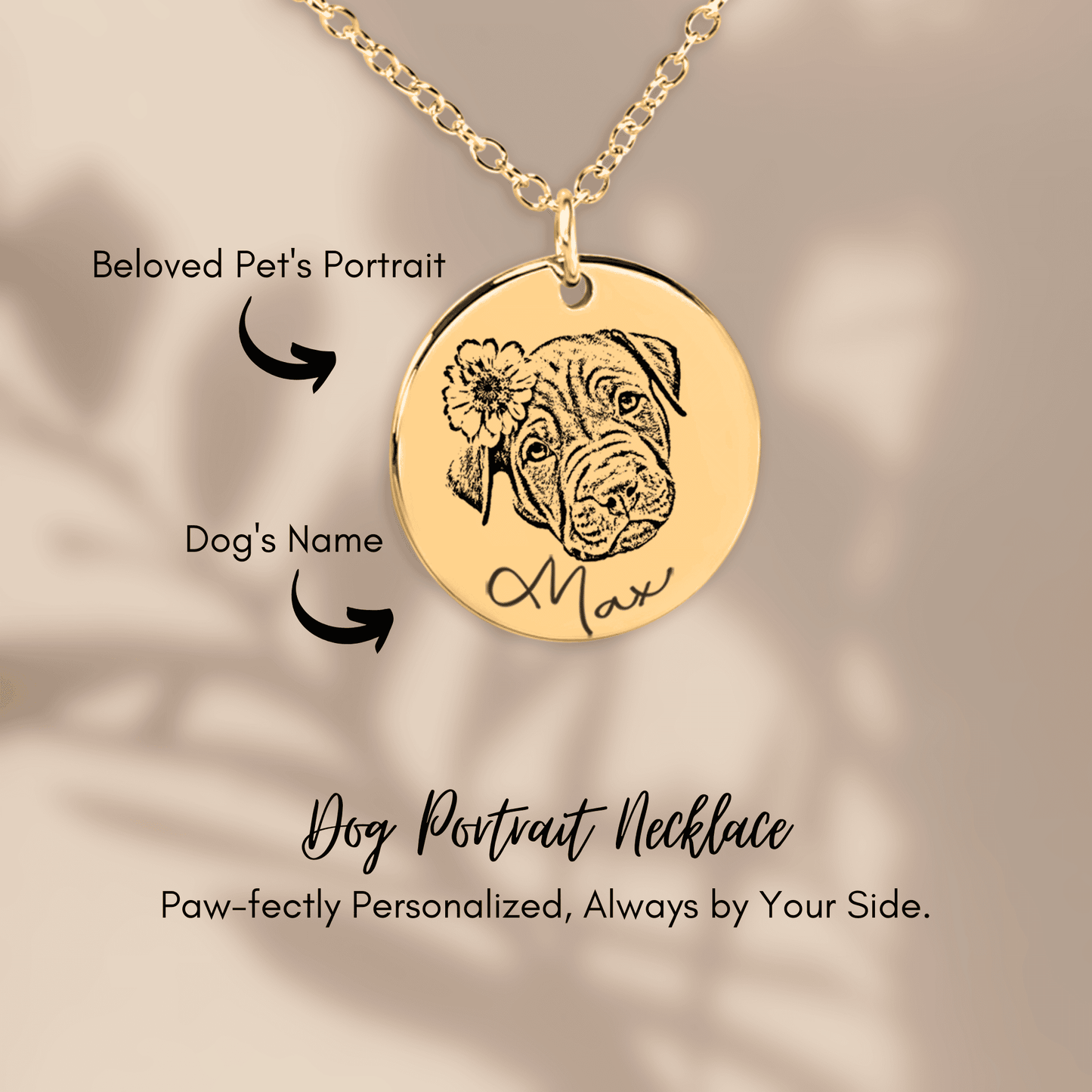 Gold Pendant Necklace
