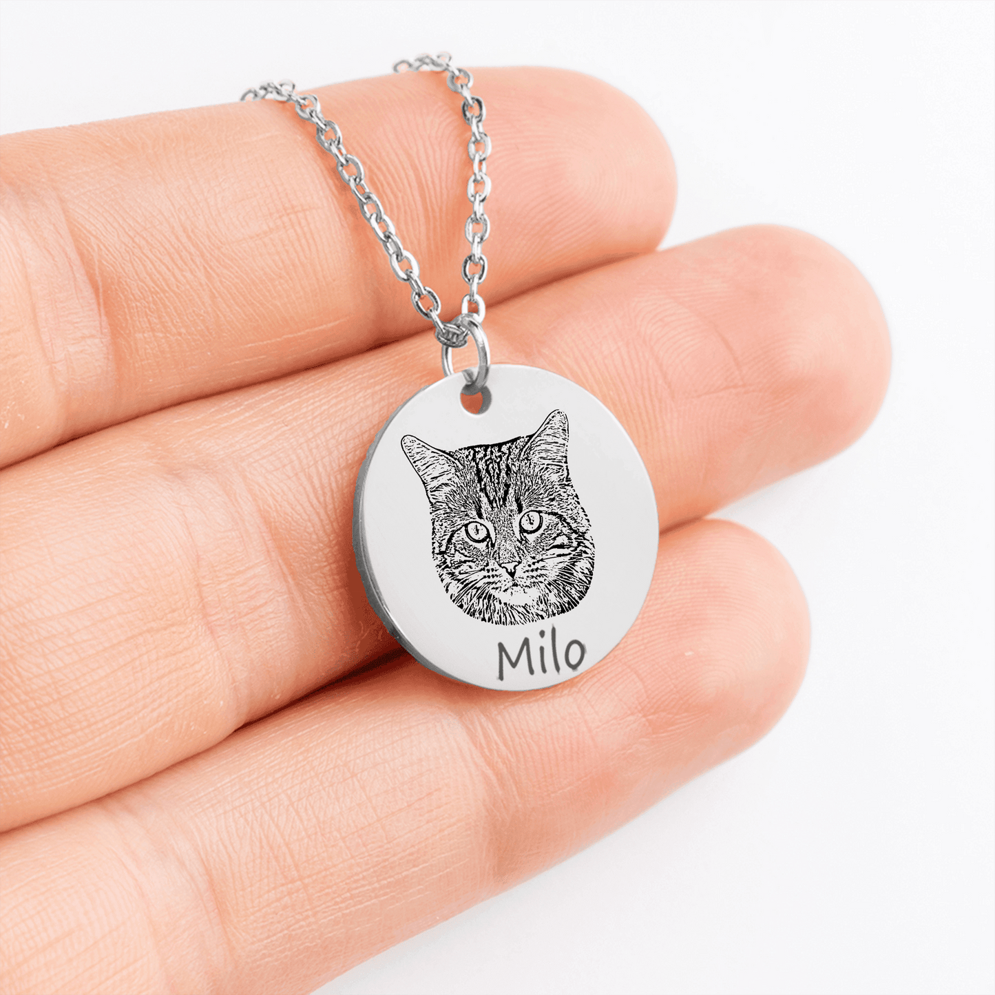 Silver Pendant Necklace