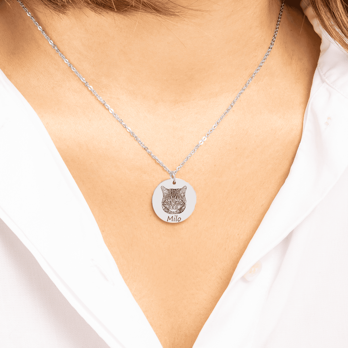 Silver Pendant Necklace
