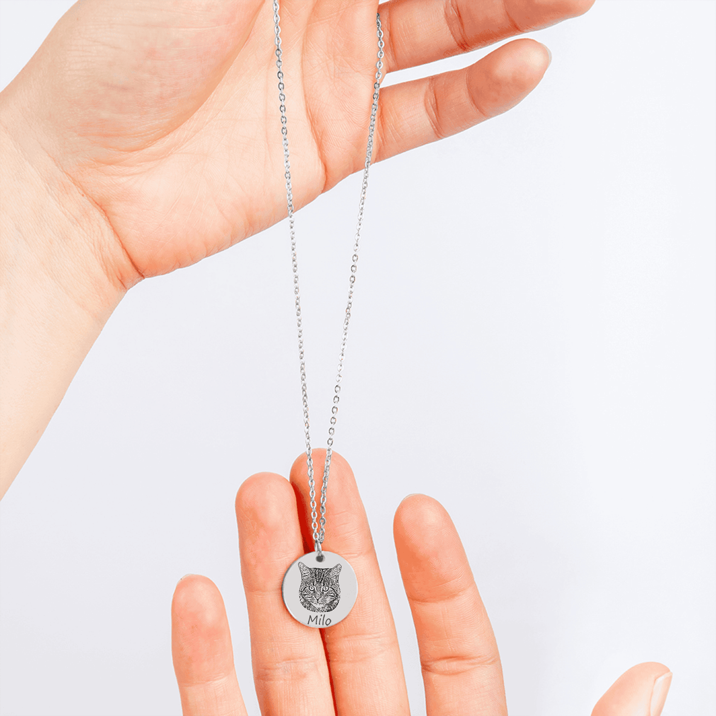 Silver Pendant Necklace