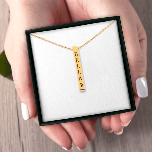 Gold Bar Necklace