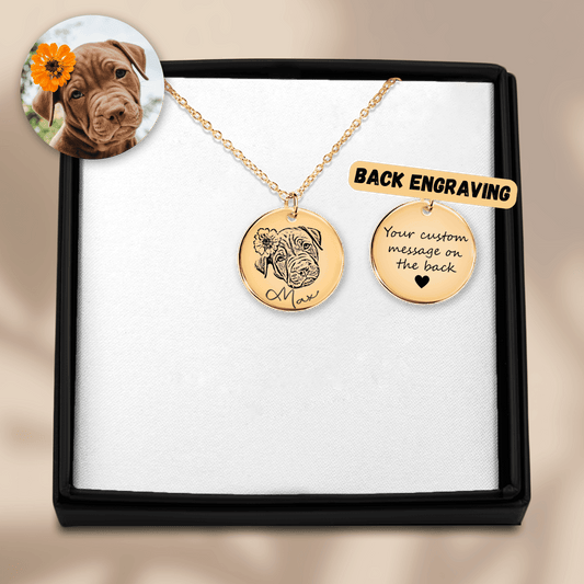 Gold Pendant Necklace