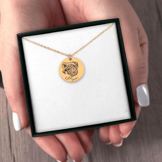 Gold Pendant Necklace
